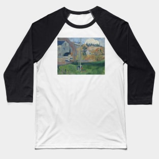 Landscape in Brittany, The David Mill by Paul Gauguin Baseball T-Shirt